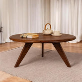 ONIJA Streem Furniture Solid Wood Coffee Table for Living Room, Dining Room, Bedroom, Kitchen, Office Home Decor